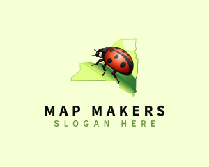 Ladybug New York Insect logo design