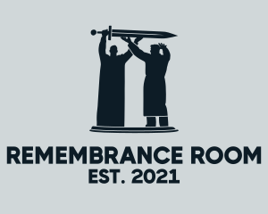 Russian Sculpture Monument  logo