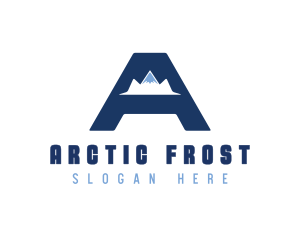 Mountain Summit Letter A logo
