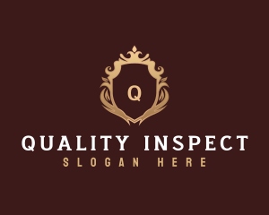 Luxury Shield Quality Crest  logo design