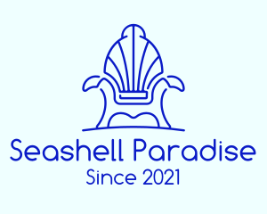 Seashell Armchair Furniture logo design