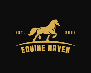 Horse Riding Equestrian Stable logo