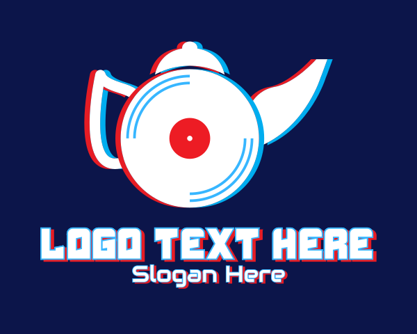 Long Playing logo example 2