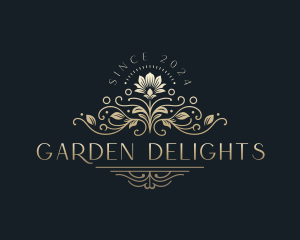 Luxury Floral Boutique logo design