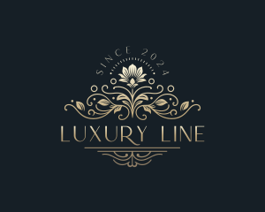 Luxury Floral Boutique logo design