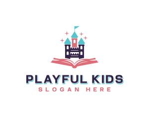 Kids Learning Kindergarten logo design