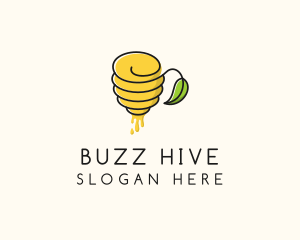 Honey Beehive Teahouse logo design