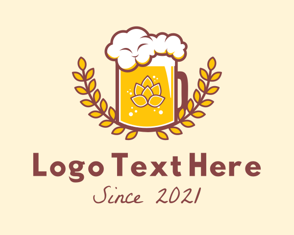 Malt Beer logo example 3