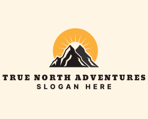 Nature Mountain Camp logo design