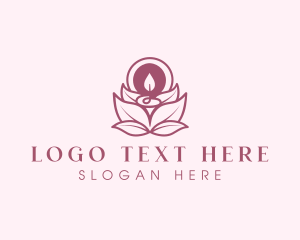 Leaf Massage Candle logo