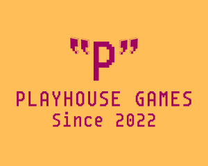 Pixelated Cyber Gaming logo design