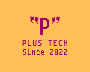 Pixelated Cyber Gaming logo design