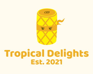 Ninja Pineapple Drink logo