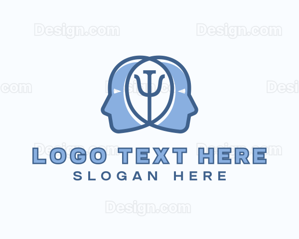 Human Psychology Wellness Logo