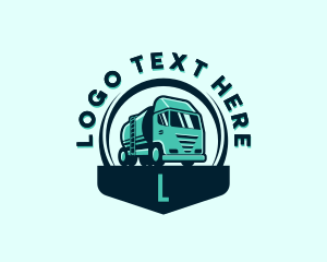 Construction Freight Truck logo