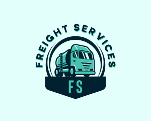 Construction Freight Truck logo