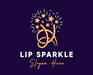 Star Firework Sparkle logo design