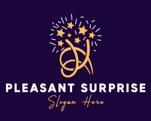 Star Firework Sparkle logo design