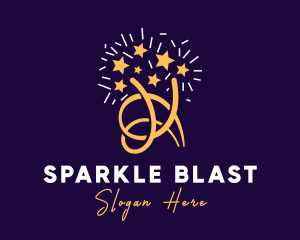 Star Firework Sparkle logo