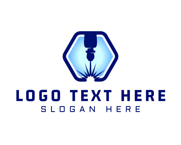 Laser logo example 3