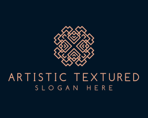 Fabric Textile Pattern logo design