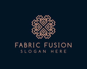 Fabric Textile Pattern logo design