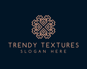 Fabric Textile Pattern logo design