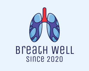 Respiratory Lung Organ logo