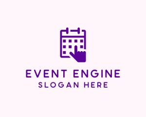 Hand Calendar Appointment logo