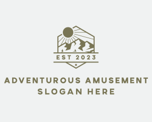 Mountain Summit Adventure logo design