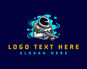 Astronaut Gaming Streamer logo