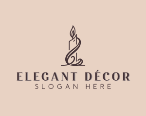 Candlelight Home Decor  logo design