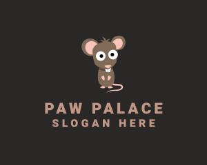 Cute Rodent Rat logo