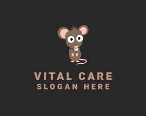 Cute Rodent Rat logo