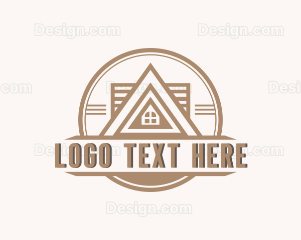 Residential House Roof Logo