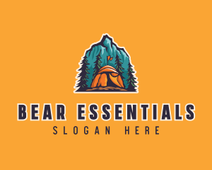 Mountain Explorer Campsite logo design