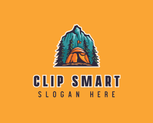 Mountain Explorer Campsite logo design