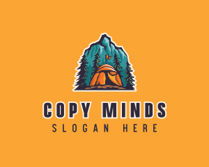 Mountain Explorer Campsite logo design