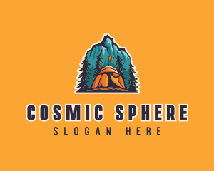 Mountain Explorer Campsite logo design