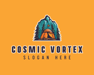 Mountain Explorer Campsite logo design