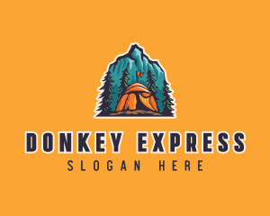 Mountain Explorer Campsite logo design