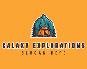 Mountain Explorer Campsite logo design