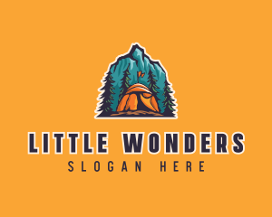 Mountain Explorer Campsite logo design