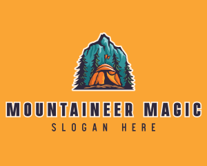 Mountain Explorer Campsite logo design