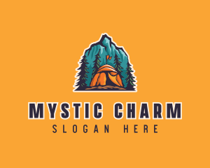 Mountain Explorer Campsite logo design