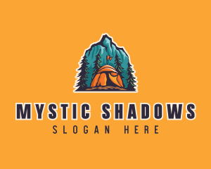 Mountain Explorer Campsite logo design