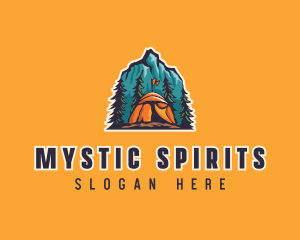 Mountain Explorer Campsite logo design