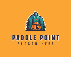 Mountain Explorer Campsite logo design