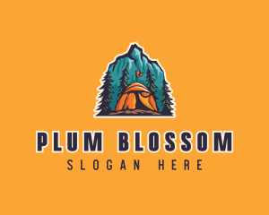 Mountain Explorer Campsite logo design