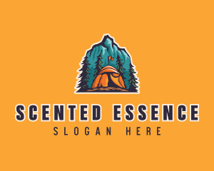 Mountain Explorer Campsite logo design